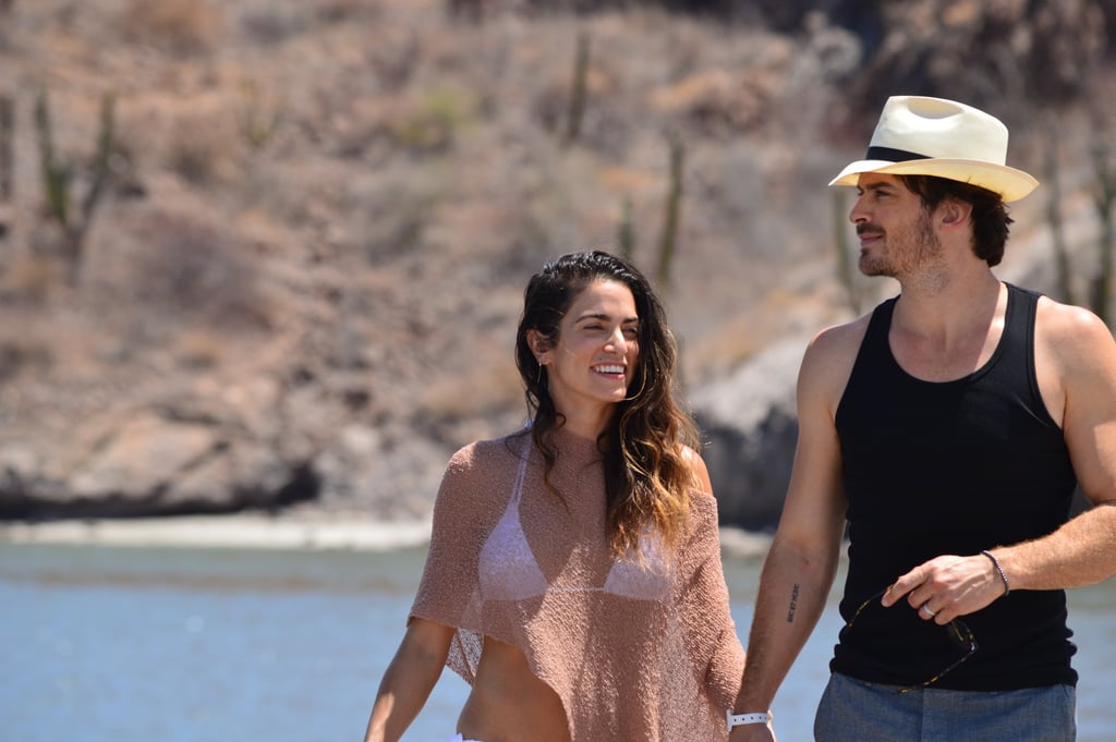 Nikki Reed and Ian Somerhalder in Mexico June 2018