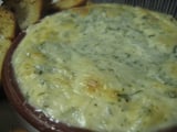 Baked Ricotta Slather With Garlic and Herbs