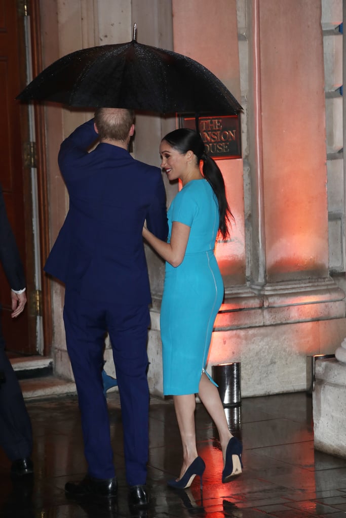 Prince Harry and Meghan Markle at the 2020 Endeavour Awards