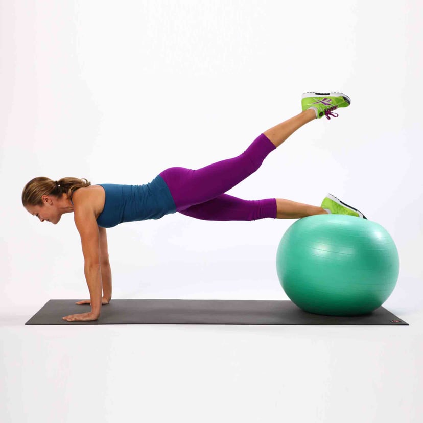 Stability Ball Workout Advanced At Home Fitness Routine - Caroline