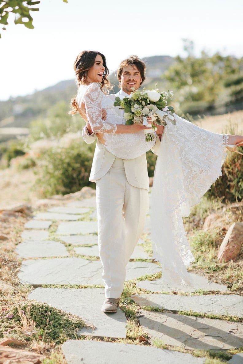 Ian Wore a White Bespoke Suit by Nedo Bellucci