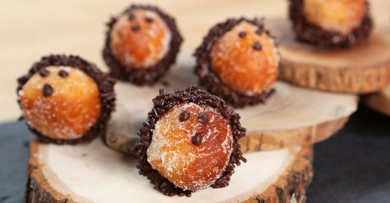 Hedgehog Doughnut Holes