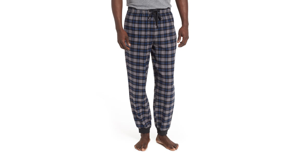 flannel jogger pants
