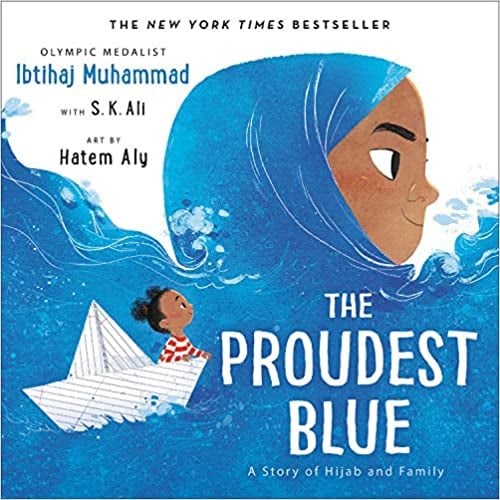 4-6岁:最骄傲的蓝色:一个关于头巾和家庭的故事金宝搏app
