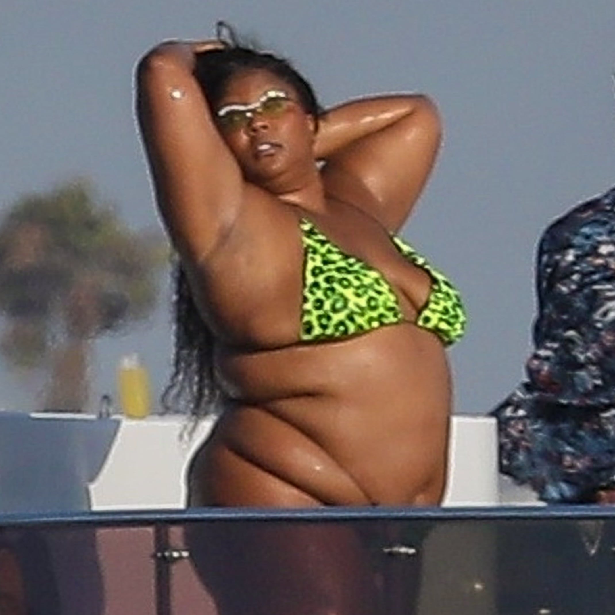 Lizzo Says Her Bikini Strings Got Lost During Fourth of July Party, Bikini,  Lizzo