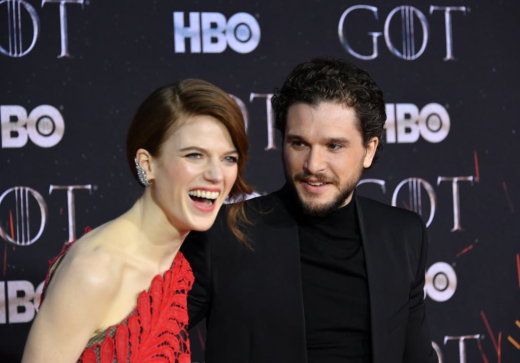 Kit Harington Rose Leslie at Game of Thrones Premiere 2019