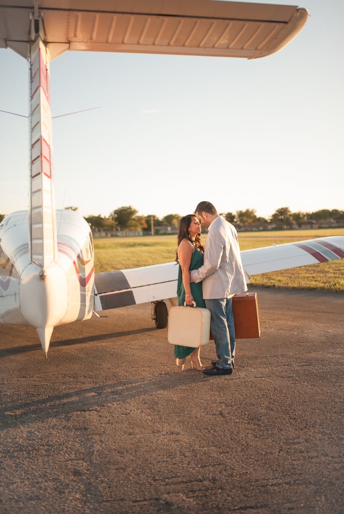 Airport Engagement Shoot