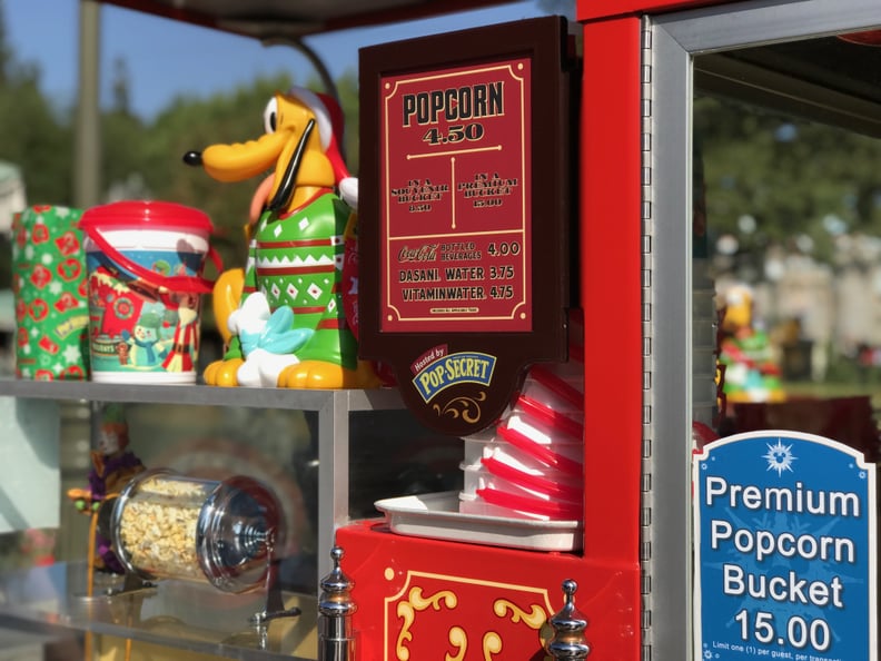 Your regular old popcorn snack box gets a festive spin.