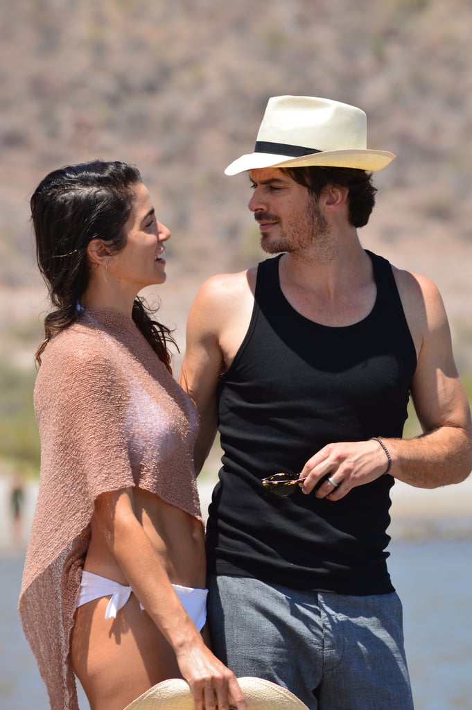 Nikki Reed and Ian Somerhalder in Mexico June 2018