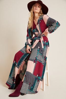 Virginia Wrap Maxi Dress