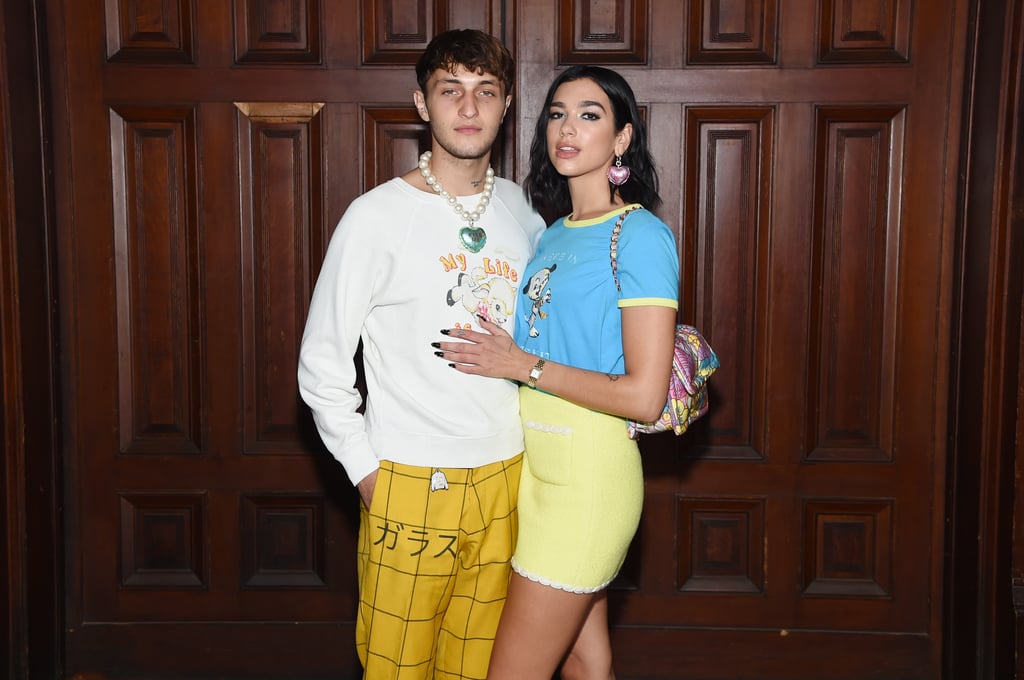 Photos of Dua Lipa and Anwar Hadid at New York Fashion Week