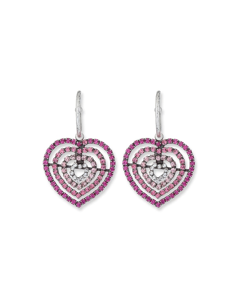 Dannijo shop heart earrings
