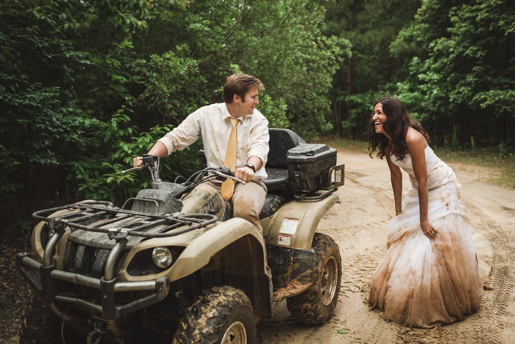 Muddy Trash-the-Dress Shoot