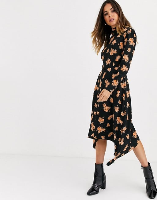 Miss Selfridge Floral Midi Dress