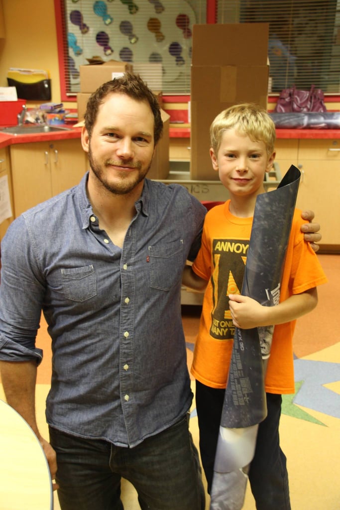 Chris Pratt Visits Our Lady of the Lake Children's Hospital