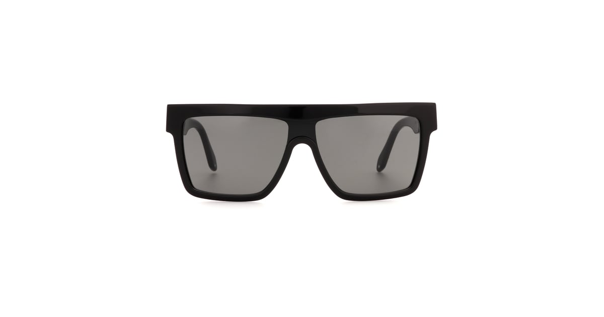 Victoria Beckham Flat Top Visor Sunglasses | Trendy Sunglasses For ...