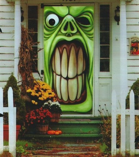 Halloween Haunted House Green Goblin Door ($9)