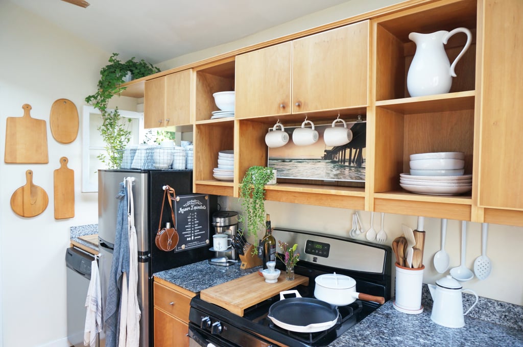 In a small space, everything must serve a purpose. Whitney's genius is that she's managed to keep everything she brings into her tiny home both functional and attractive. "I am drawn to earthy textures and tones, which I enjoy pairing with bright whites, simple lines, and abundant greenery." The overall effect is pure style. In a small space, everything must serve a purpose. Whitney's genius is that she's managed to keep everything she brings into her tiny home both functional and attractive. "I am drawn to earthy textures and tones, which I enjoy pairing with bright whites, simple lines, and abundant greenery." The overall effect is pure style.