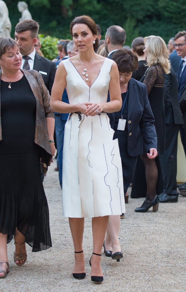 Later in the Day, Kate Attended the Queen's Birthday Garden Party Later in the Day, Kate Attended the Queen's Birthday Garden Party