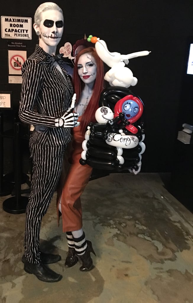 Jack Skellington and Sally From The Nightmare Before Christmas