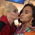 Demi Lovato Was the Ultimate Superfan at Christina Aguliera's Concert: "Keep It Up Queen"
