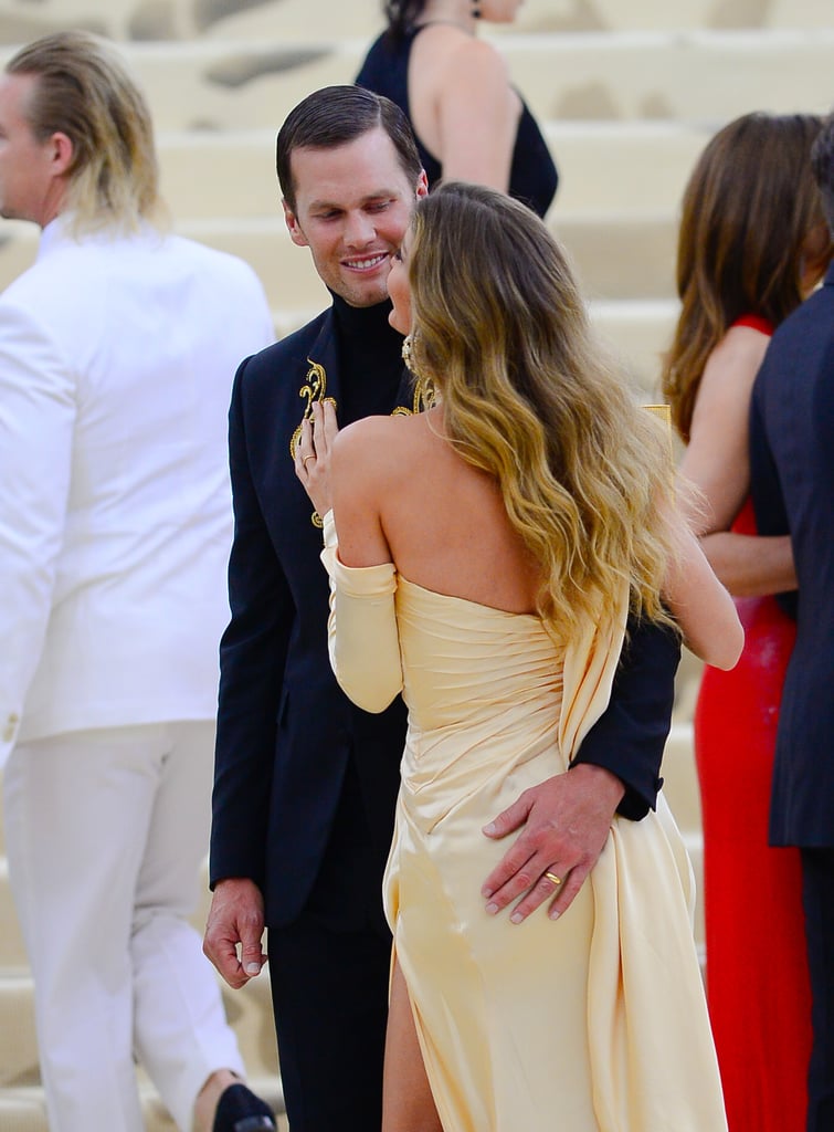 Gisele Bündchen and Tom Brady at the 2018 Met Gala
