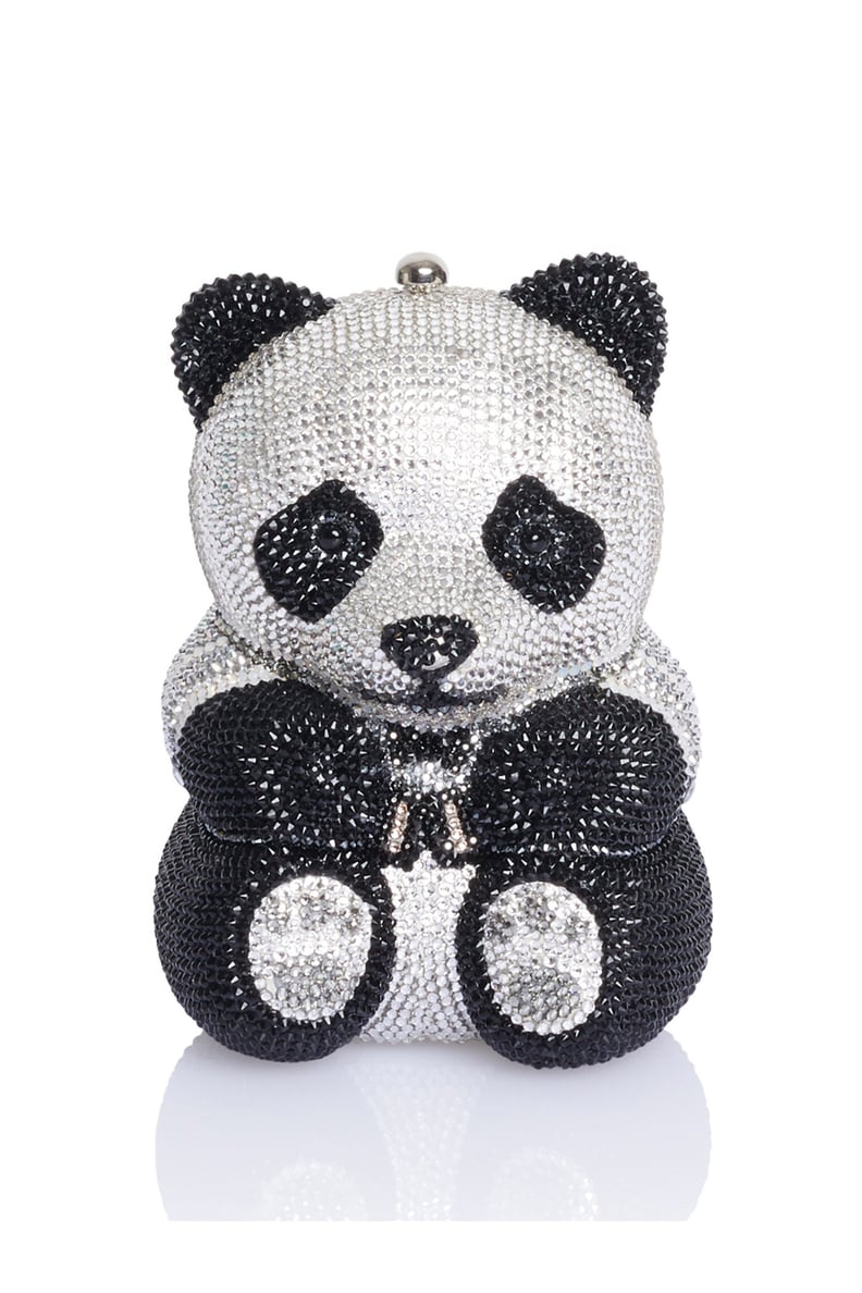 Judith Leiber Couture Ling Panda Bear Minaudiere
