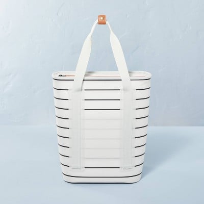 Portable Striped Cooler