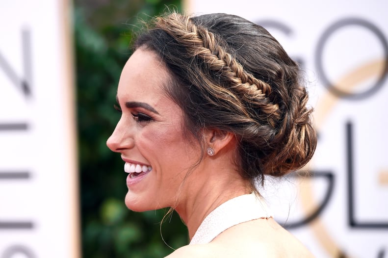 Louise Roe at the Golden Globes 2015