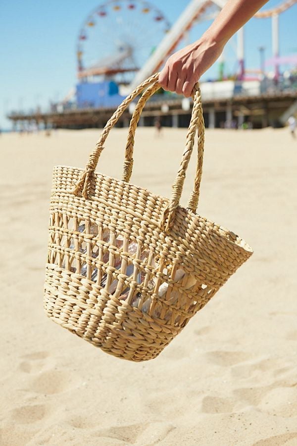 Straw Tote Bag | Best Memorial Day Sales and Deals 2019 | POPSUGAR ...