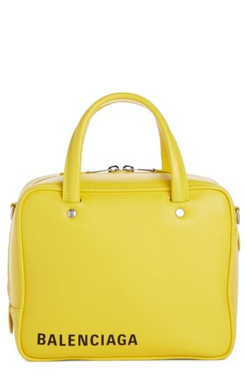 Balenciaga Extra Small Square Leather Satchel