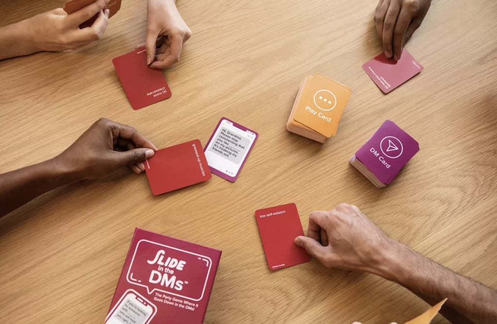 Slide In The DMs Card Game White Elephant Gifts From Target Under 25