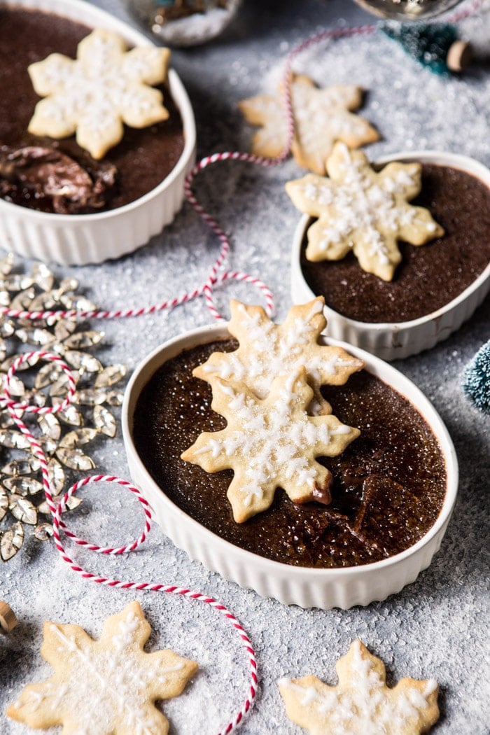 Sugar Cookie Chocolate Crème Brulée​​