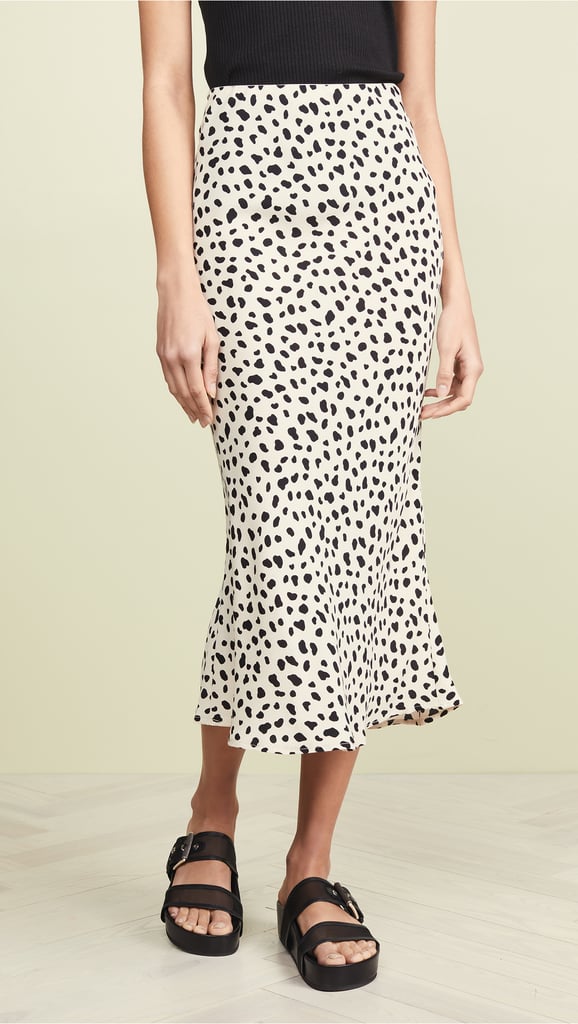 Moon river leopard hotsell print midi skirt
