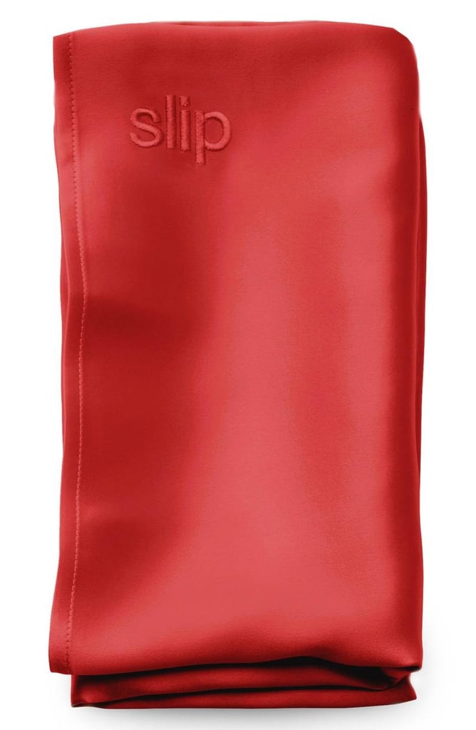 Slip Silk Pillowcase in Red