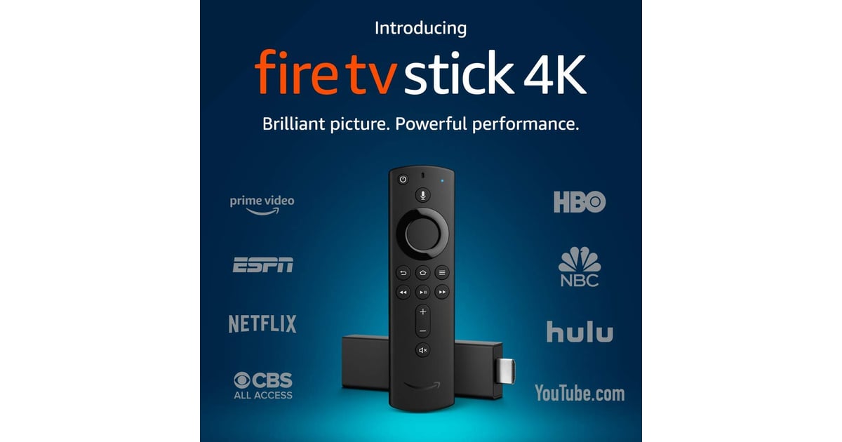Fire TV Stick 4K With AllNew Alexa Voice Remote