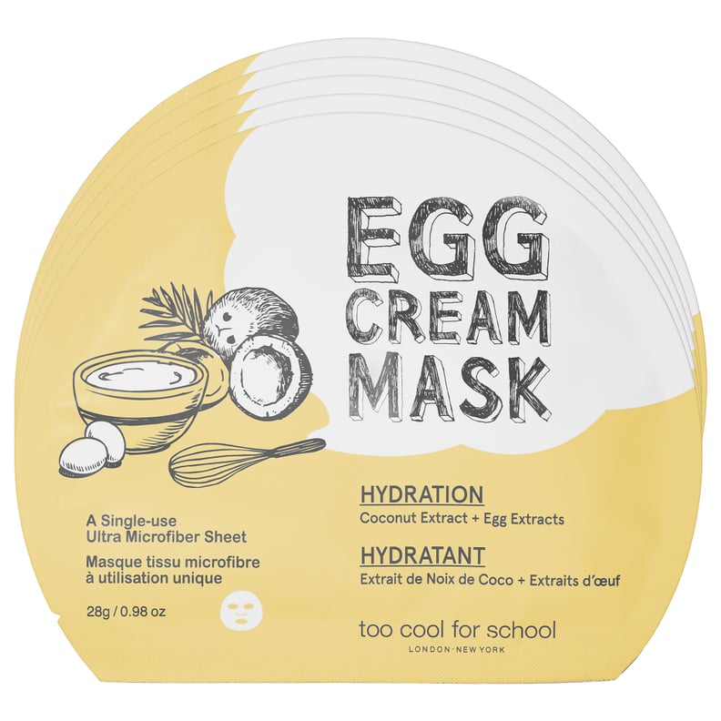 Too Cool For School Egg Cream Mask Hydration