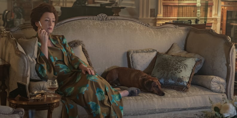 Lesley Manville as Princess Margaret in "The Crown" Season 5