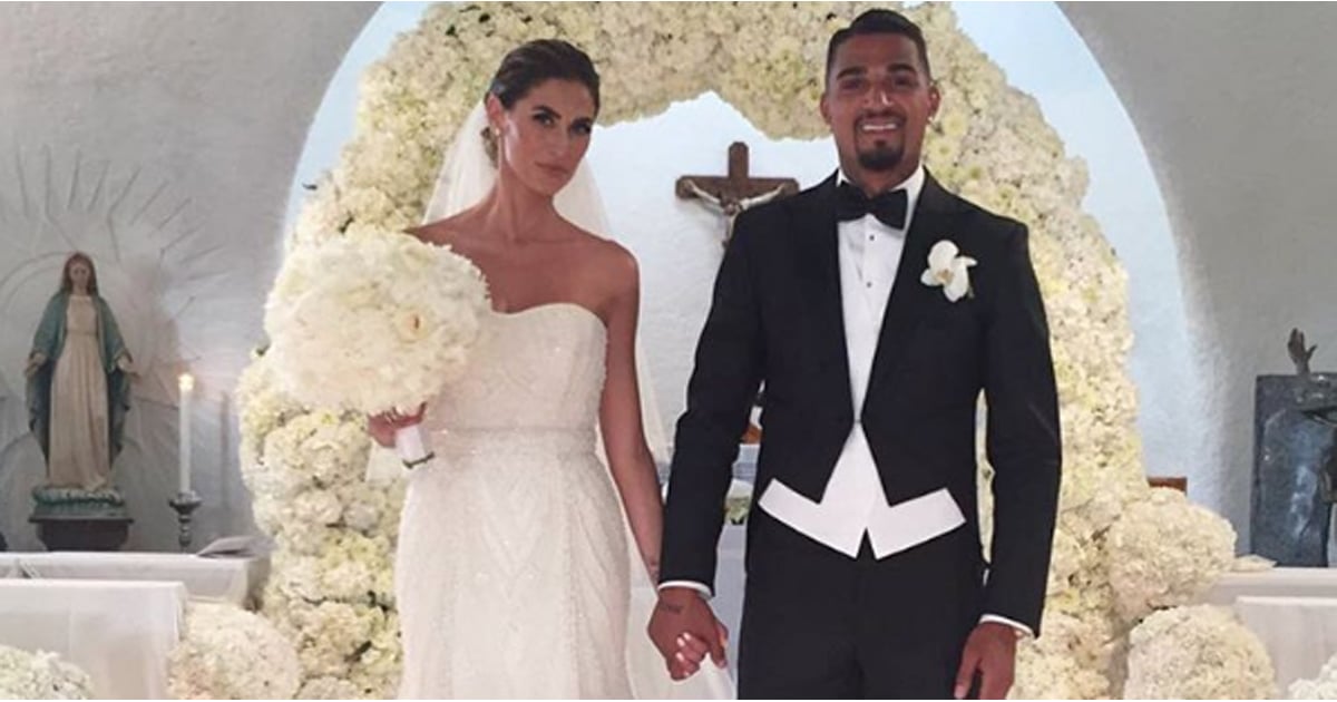 Melissa Satta's Wedding Dress | POPSUGAR Fashion