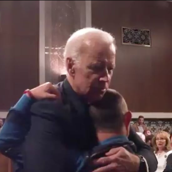 Joe Biden Hugs Parkland Shooting Victim's Son | Video