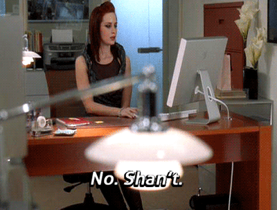 When Your Roommate Suggests You Turn Off Netflix and Go Outside Because It's Such a Nice Day