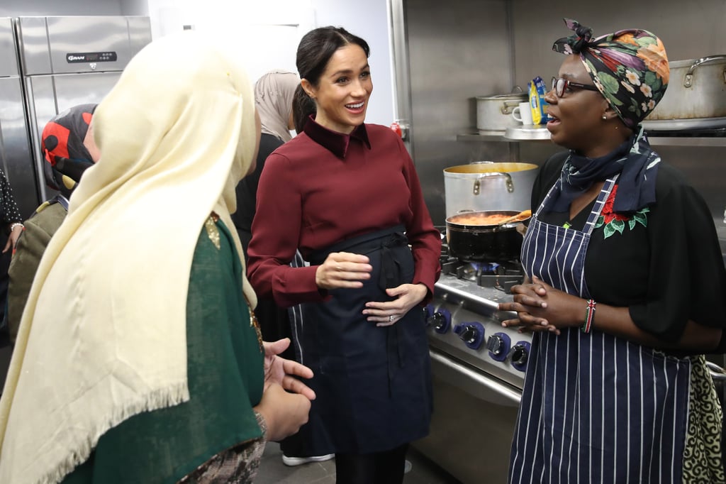 Meghan Markle Visits Hubb Community Kitchen November 2018