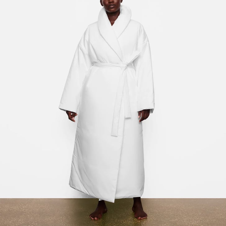Wellness Christmas Gift Ideas Skims Duvet TieBelt Cotton Robe