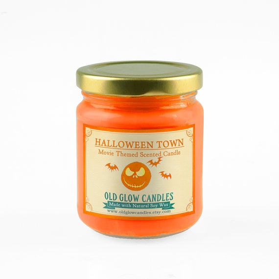 Halloween Town Candle