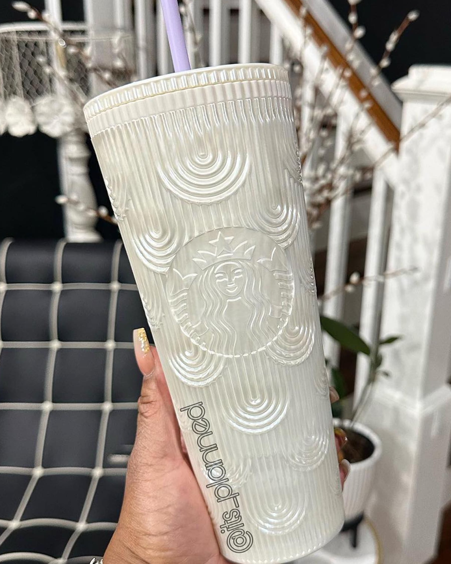 A New Starbucks Pearl Ivory Cup Is Going Viral on TikTok