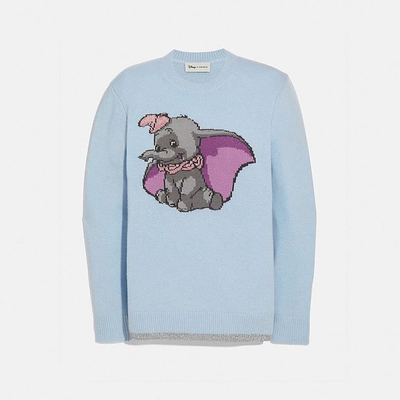 Disney X Coach Dumbo Intarsia Sweater