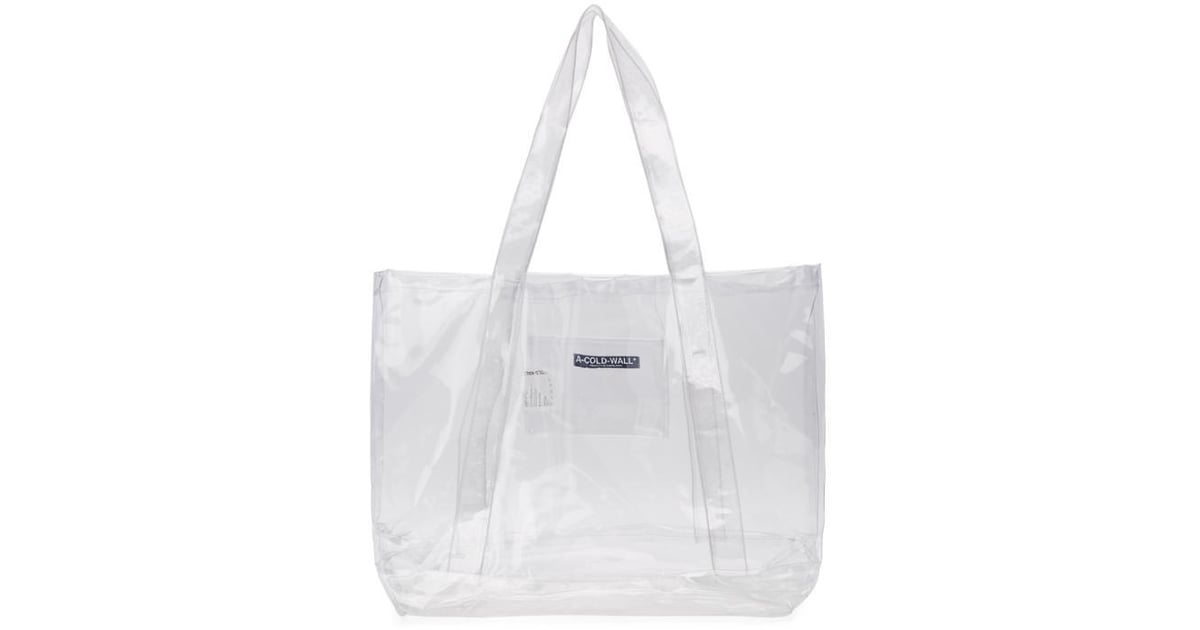A cold clearance wall transparent bag