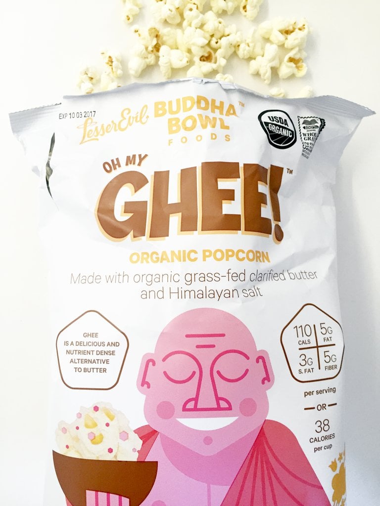 LesserEvil Buddha Bowl Foods Oh My Ghee! Organic Popcorn