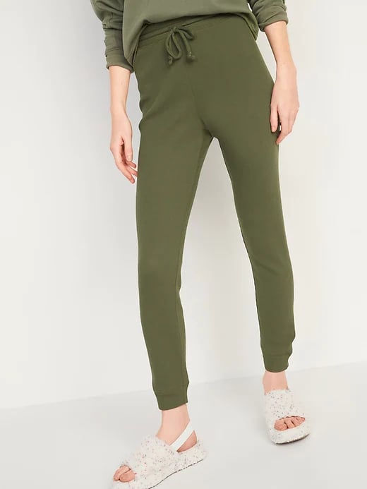 Old Navy High-Waisted Thermal-Knit Jogger Lounge Pants