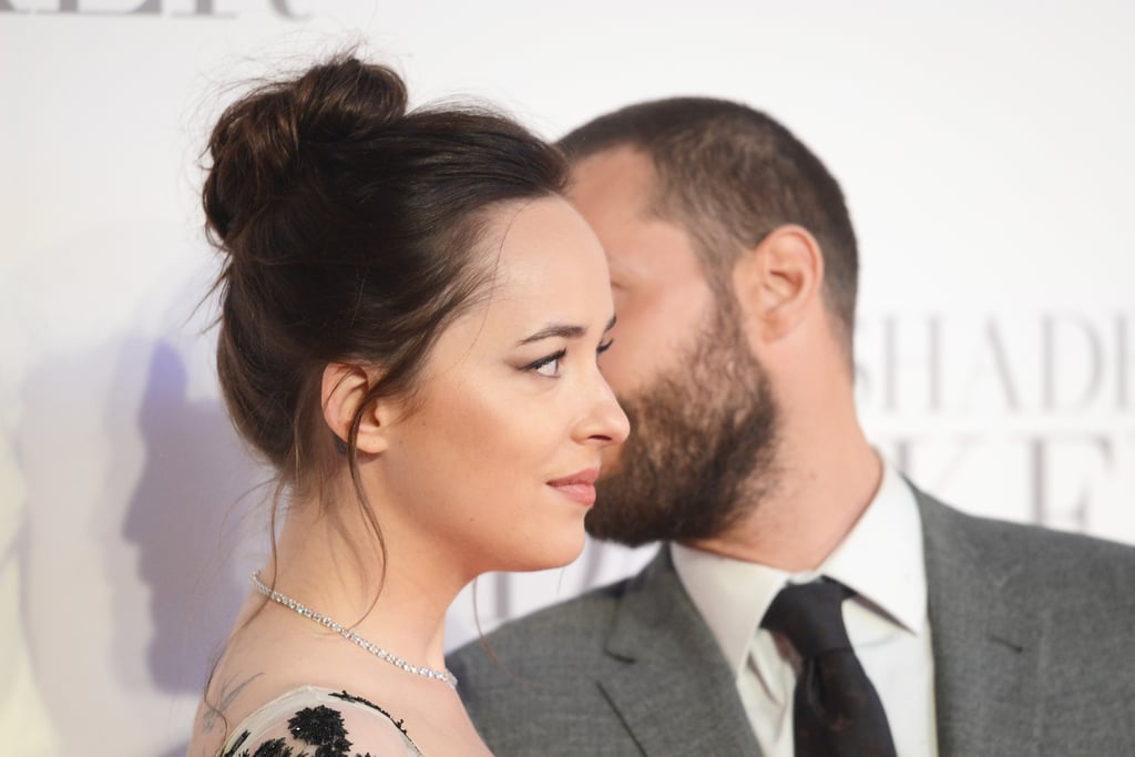 Jamie Dornan and Dakota Johnson Fifty Shades Darker UK 2017